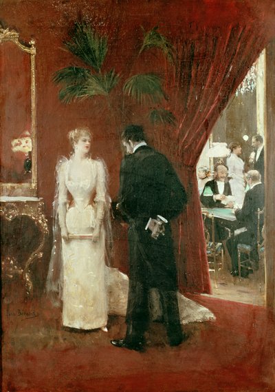 Das private Gespräch, 1904 von Jean Beraud